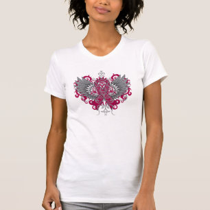 T-shirt Ailes de cool de conscience d'anévrisme cérébra