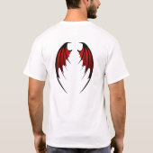 T-shirt Ailes de diable (Dos)