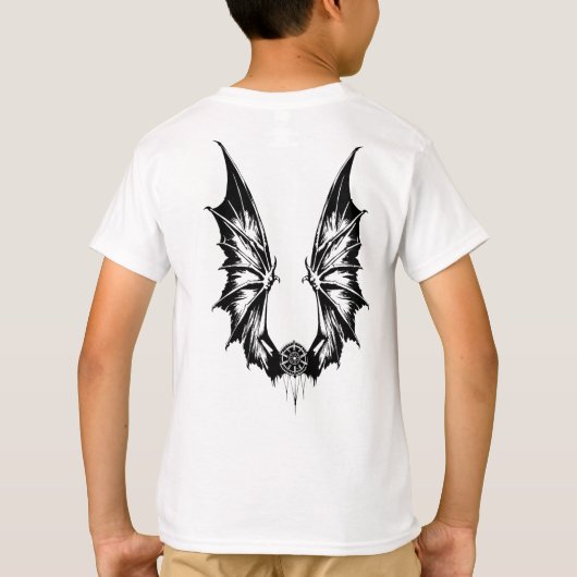 T-shirt Ailes de dragon (Dos)