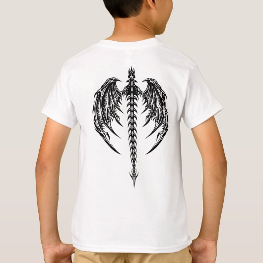 T-shirt Ailes de dragon (Dos)