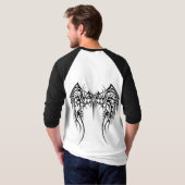 T-shirt Ailes de n de crâne (Dos entier)