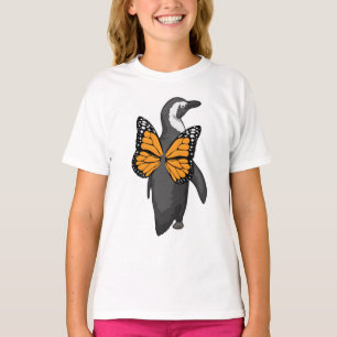 T-shirt Ailes de papillon pingouin