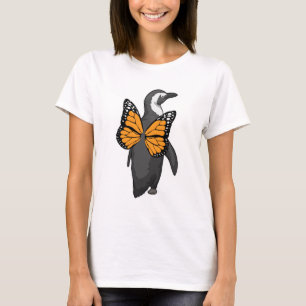 T-shirt Ailes de papillon pingouin
