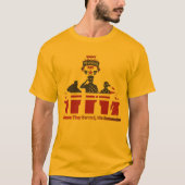 T-shirt Ailes de souvenir or (Devant)