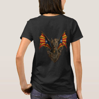 T-shirt Ailes du drapeau catalan El Drac