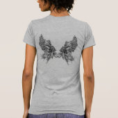 T-shirt Ailes fleuries (Dos)