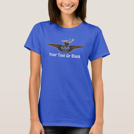 T-shirt Ailes pilotes de Moose Bush (Devant)
