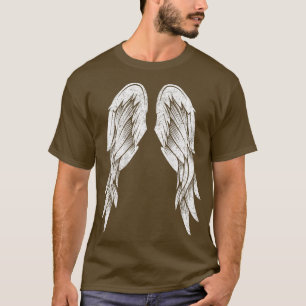 T-shirt Ailes sur le dos Angel ailes Retour Imprimer