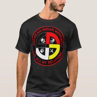 T-shirt AIM 9 amérindien