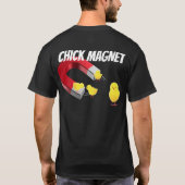 T-shirt Aimant À Filles (Dos)