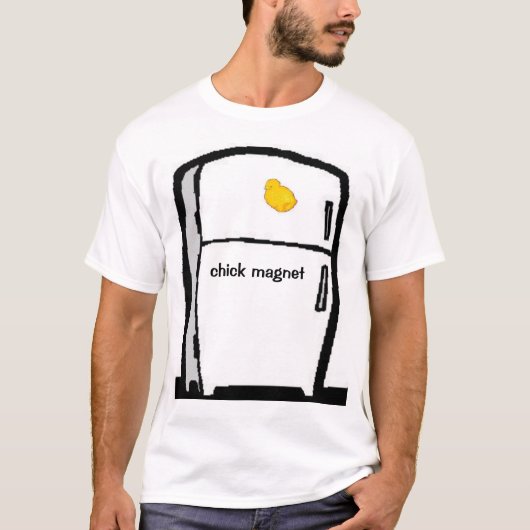 T-shirt aimant de poussin (Devant)