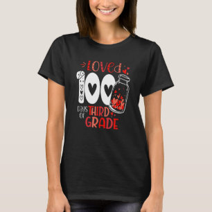 T-shirt Aimé 100 Jours De 3E Année 100 Jours D'École Val