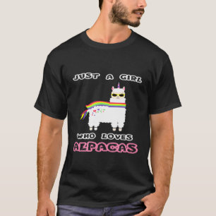 T-shirt Aime Alpacas Llama Rainbow Carl Idea