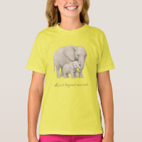Aimé au-delà de toute mesure – Éléphant mère et bé