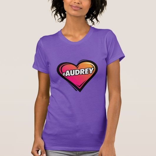 T-shirt Aime Audrey (Devant)