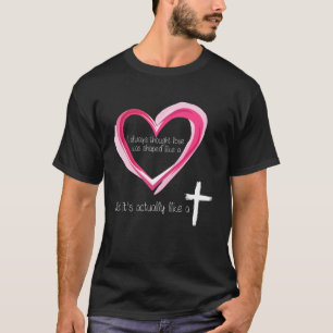 T-shirt Aime Comme Jésus Croix Chrétienne Jean 316 Verset