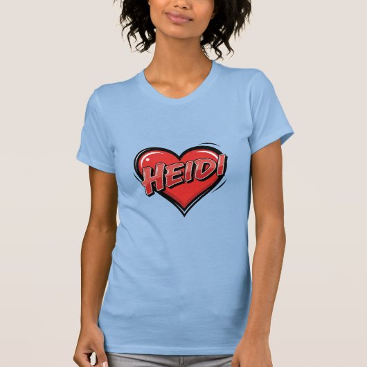 T-shirt Aime Heidi (Devant)