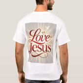 T-shirt Aime Jésus (Dos)