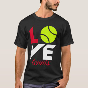 T-shirt Aime le tennis