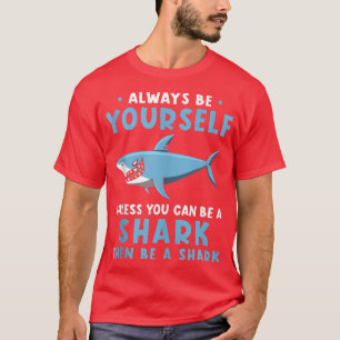 T-shirt Aime Les Requins Et Peut-Être 3 Personnes759