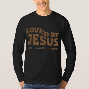 T-shirt Aimé Par Jésus - Chrétien Rangements Fourniture De