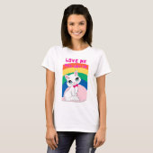 T-shirt aime sa façon (Devant entier)