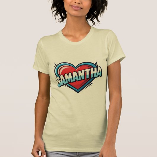 T-shirt Aime Samantha (Devant)