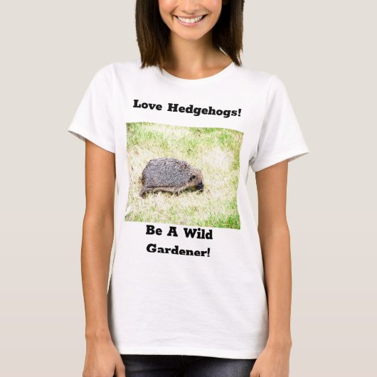 T-shirt Aiment les hérissons (Devant)