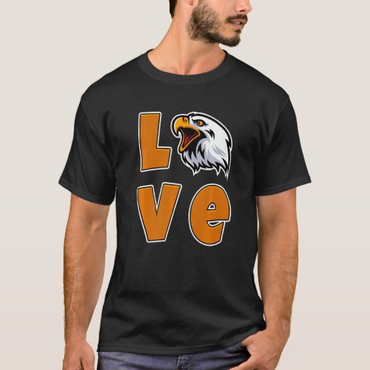 T-shirt Aimer Aigles Oiseaux De Prey Aigle (Devant)