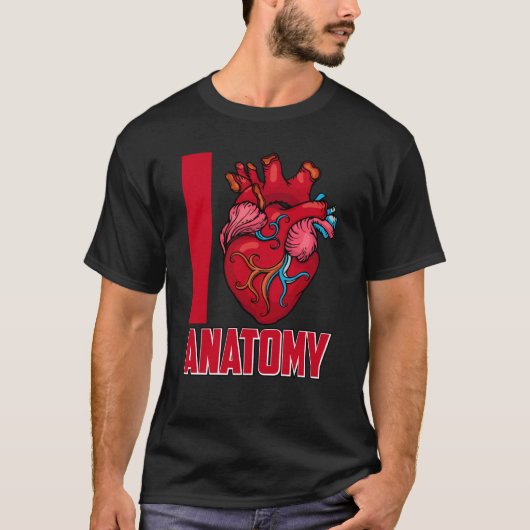T-shirt Aimer Anatomie Docteur Étudiants de l'école Médica (Devant)