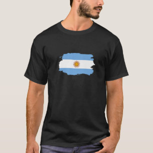 T-shirt Aimer Argentine Drapeau Patriotique Argentine Spor