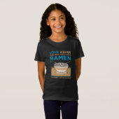 T-Shirt Aimer Asiatique Comme Vous Aimez Ramen (Devant entier)