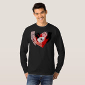 T-shirt aimer caniche (Devant entier)