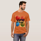 T-shirt Aimer Ce Jeu Basketball Pop Art (Devant entier)