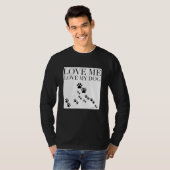 T-shirt Aimer Chien (Devant entier)