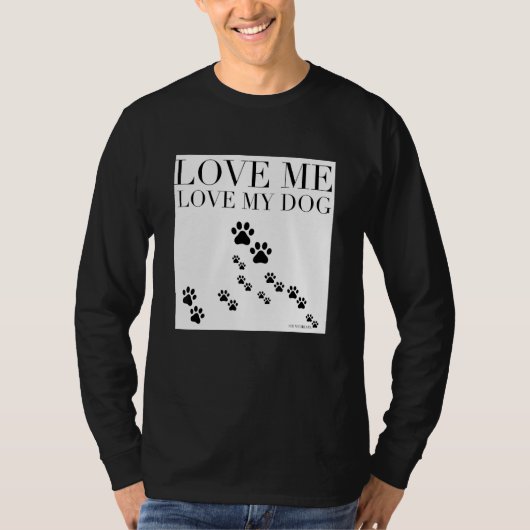 T-shirt Aimer Chien (Devant)