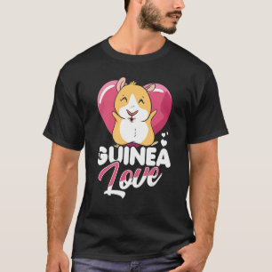 T-shirt Aimer Cochon Graphique Guinée Cochon Propriétaire
