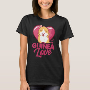 T-shirt Aimer Cochon Graphique Guinée Cochon Propriétaire