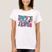 T-shirt Aimer comme Jésus (Devant)