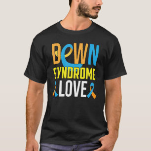 T-shirt Aimer de sensibilisation au syndrome de Down T21 R