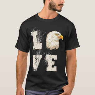 T-shirt Aimer Eagles Bald US Eagle Bird