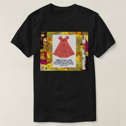 T-shirt aimer et être aimé (Design devant)