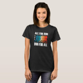 T-shirt Aimer exécuter un devis Motivationnel Exécuter (Devant entier)