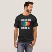 T-shirt Aimer exécuter un devis Motivationnel Exécuter (Devant entier)
