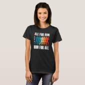 T-shirt Aimer exécuter un devis Motivationnel Exécuter 1 (Devant entier)