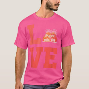 T-shirt Aimer Guinée Propriétaire de cochon Animaux animau
