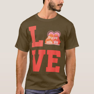 T-shirt Aimer Guinée Propriétaire de cochon Animaux animau