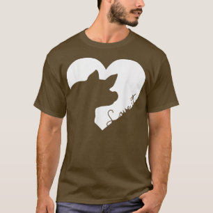 T-shirt Aimer Il Cochon Ferme Animaux Agriculteurs Agricul