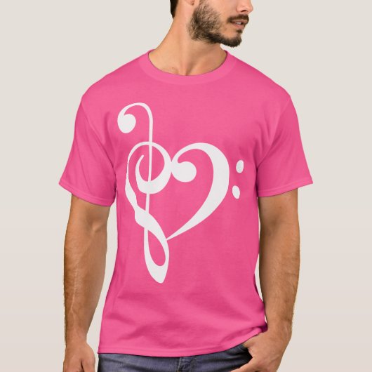 T-shirt Aimer La Musique (Devant)