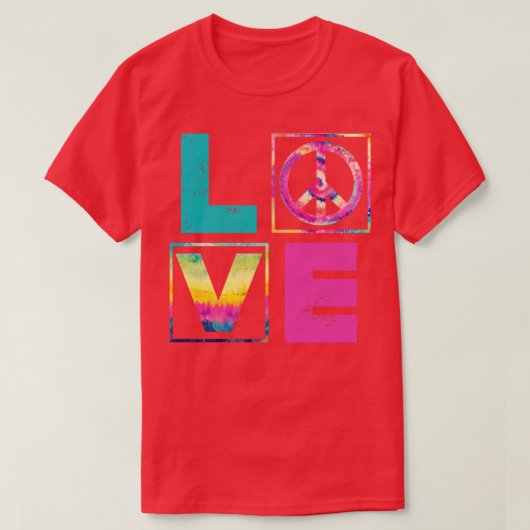 T-shirt Aimer la paix (Design devant)